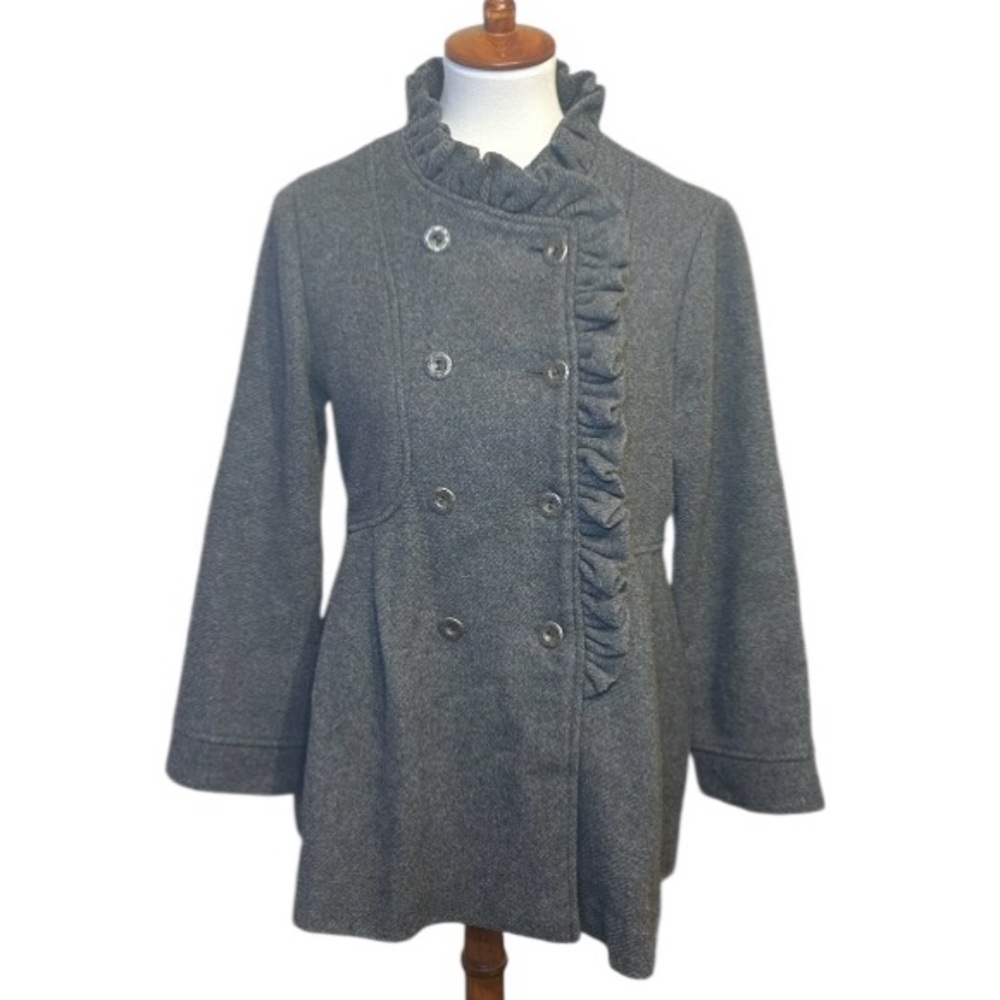 WOOL BLEND WOMENS WINTER COAT